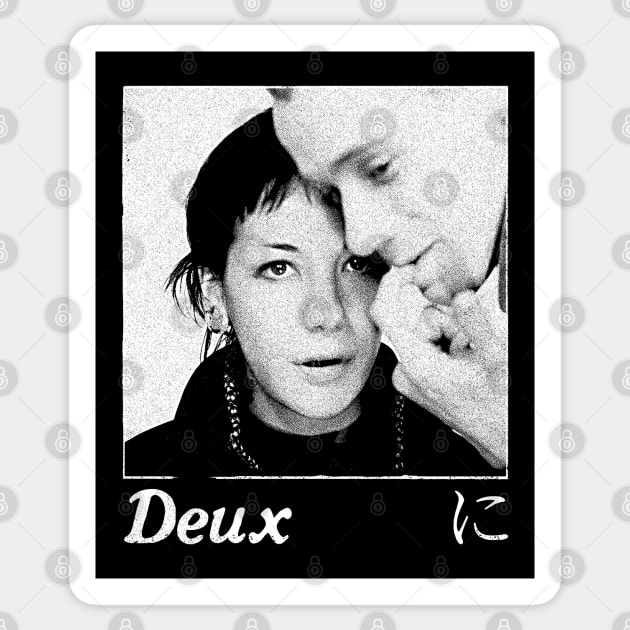 - Deux - Sticker by unknown_pleasures